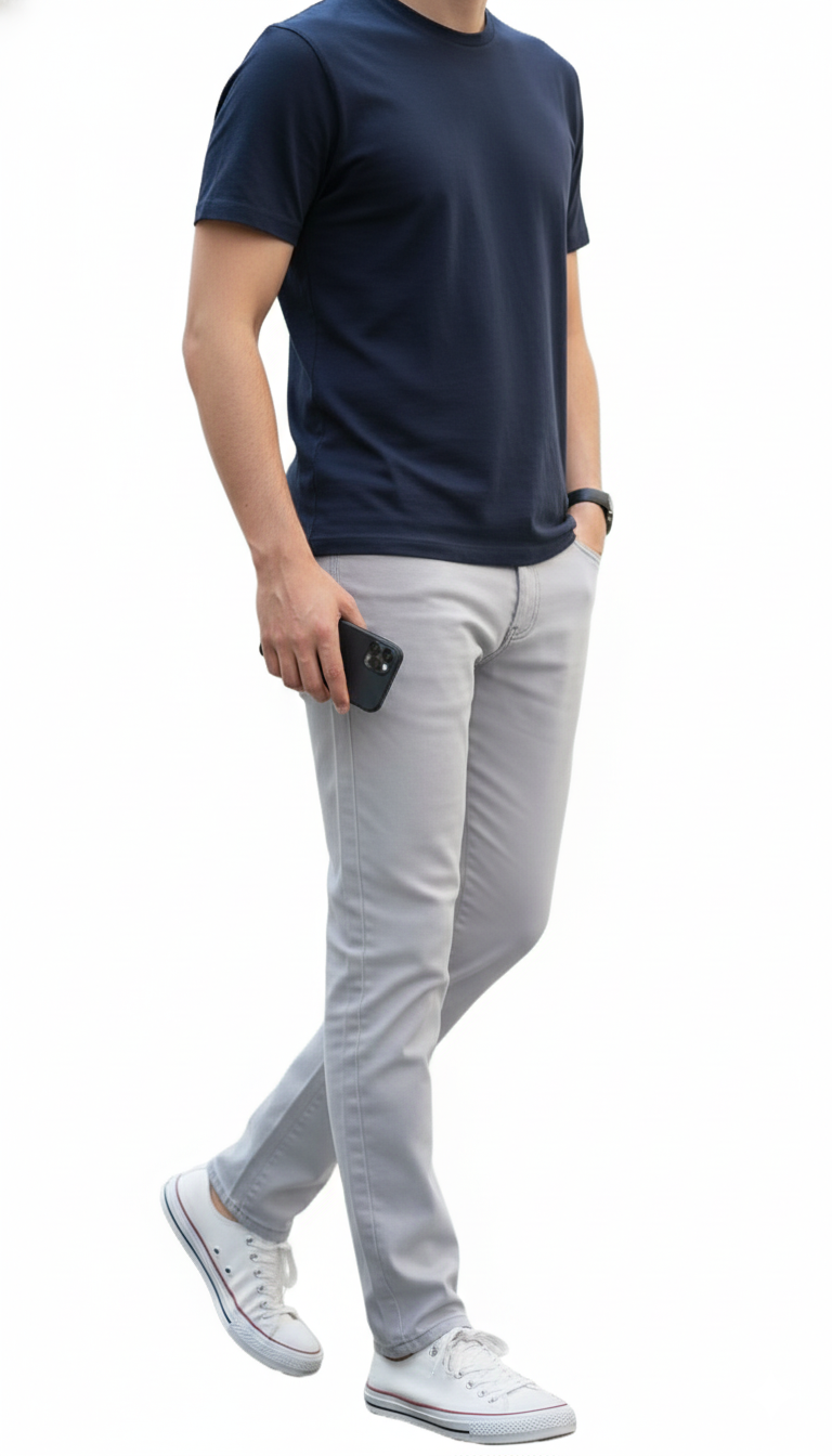 بنطلون جبردين شبابي Slim Fit – ستايل عصري يناسب الجامعة والشغل والخروجات | خامة قطن مريحة وألوان أنيقة تدوم