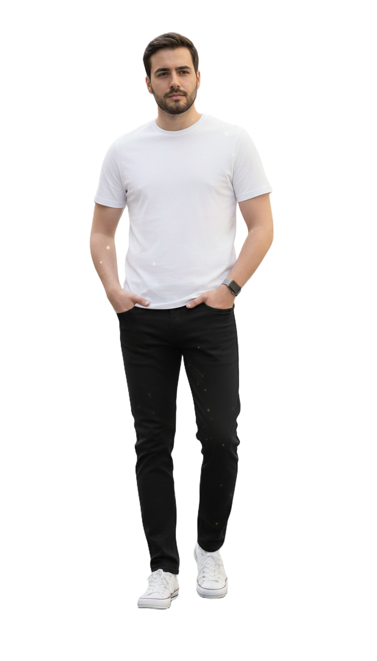 بنطلون جبردين شبابي Slim Fit – ستايل عصري يناسب الجامعة والشغل والخروجات | خامة قطن مريحة وألوان أنيقة تدوم