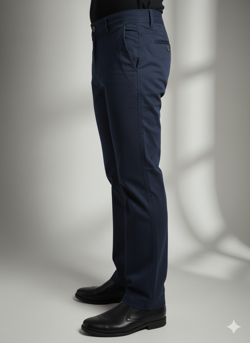 بنطالنا الكلاسيكي الرجالي صُمم للرجل العملي الأنيق خامة عالية ، قصّة مثالية، ومظهر يليق بمكانتك في العمل أو الاجتماعات كن على ثقةٍ أن كل خطوةٍ ستعكس أسلوبك الراقي اطلبه وابدأ يومك بثقة