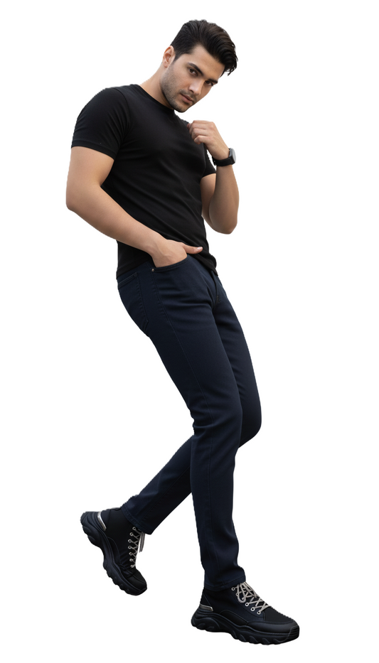 بنطلون جبردين شبابي Slim Fit – ستايل عصري يناسب الجامعة والشغل والخروجات | خامة قطن مريحة وألوان أنيقة تدوم