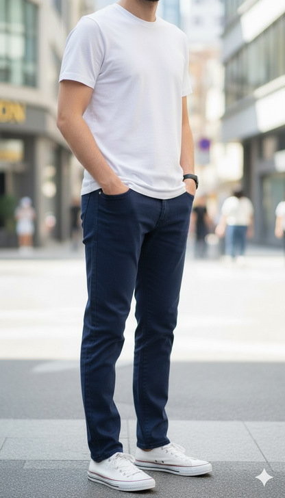 بنطلون جبردين شبابي Slim Fit – ستايل عصري يناسب الجامعة والشغل والخروجات | خامة قطن مريحة وألوان أنيقة تدوم